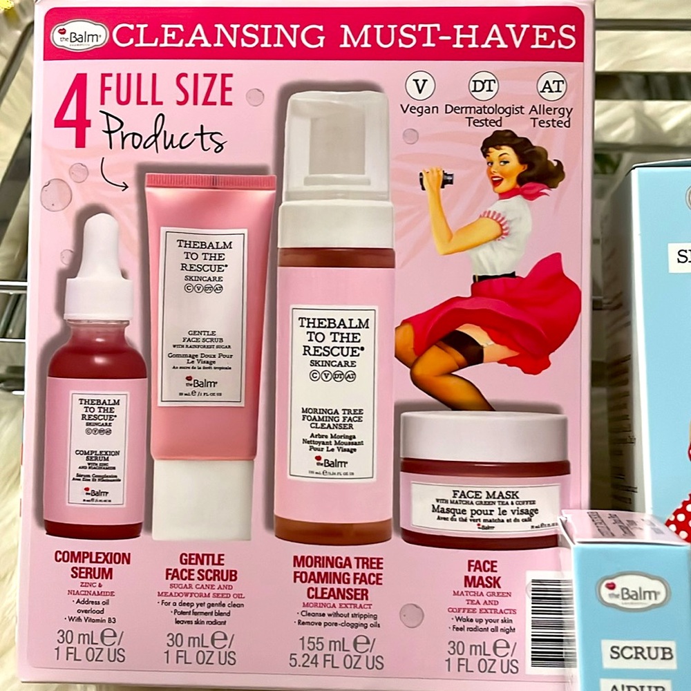 🌸🎀THE BALM®️Beautiful Limited Edition Set of 4 Full Size Products🎀🌸